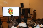 Для волонтеров акции "День неизвестного солдата" провели интересное занятие в актовом зале школы № 1 города Светлогорска